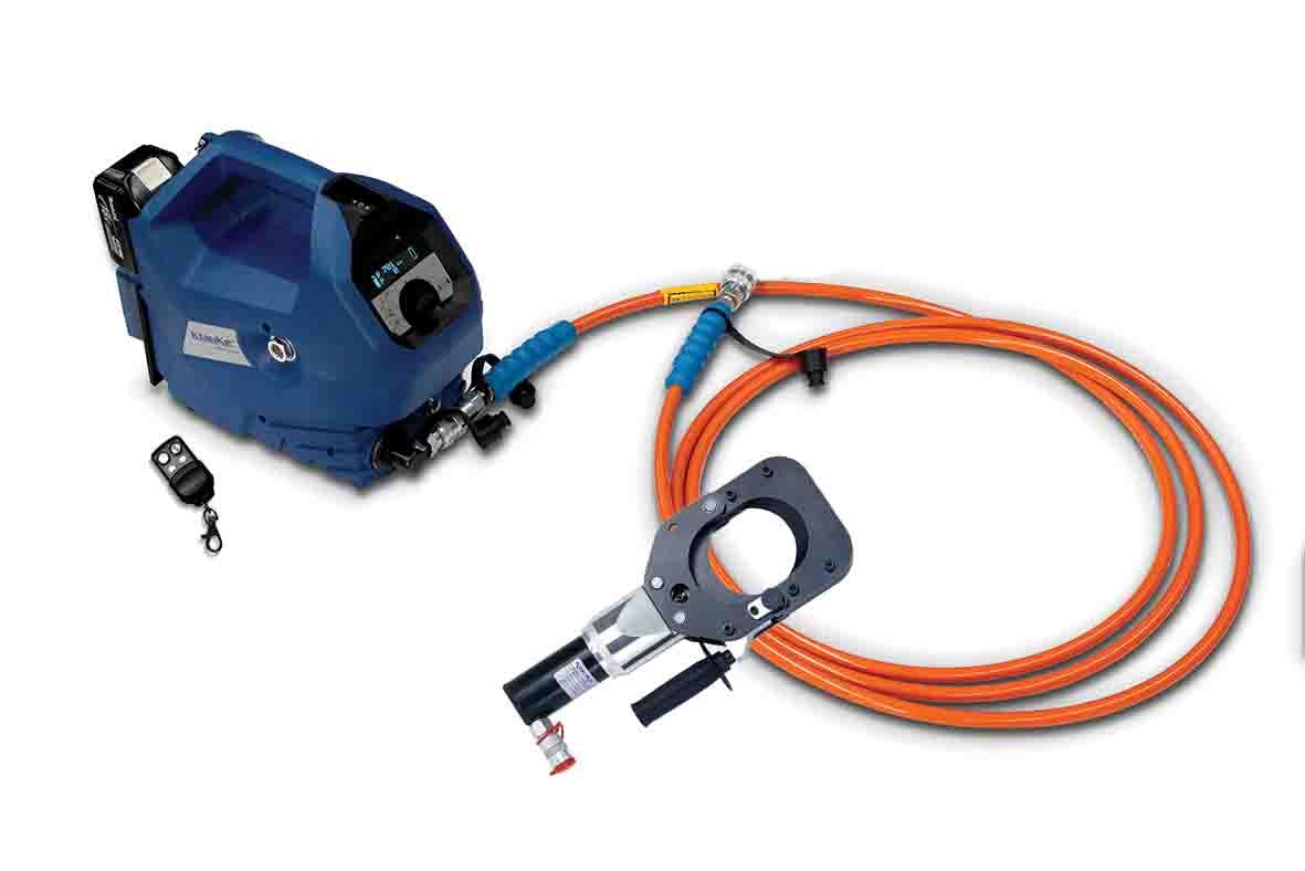 Spiking kit, cable, wireless, AHP700LCW, 5m n/c hose, 105mm armoured